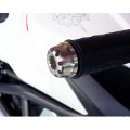 Motocorse Billet Titanium Weighted Bar Ends for MV Agusta Brutale 675 / 800 Motocorse Billet Titanium Weighted Bar Ends for MV Agusta Brutale 675 / 800